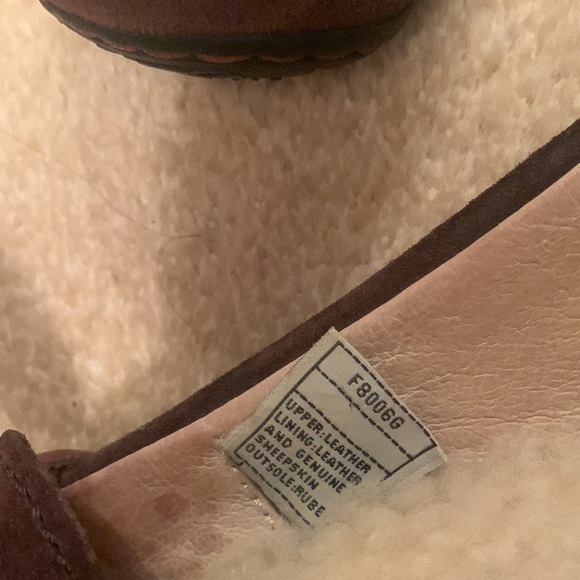UGG moccasins , brown/ chocolate , great condition - Picture 7 of 8